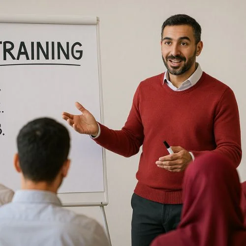 تتوفر عدد من الدورات التدريبية في اختصاصات عديدة وبالشراكة مع أكاديميات علمية جمة، وذلك على أيدي محاضرين ومتخصصين أكفاء من ذوي الخبرة.